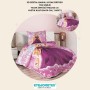 ETEHOMETEX TEK KİŞİLİK 3D DİJİTAL BASKILI YATAK ÖRTÜSÜ PRENSES 8696474232040